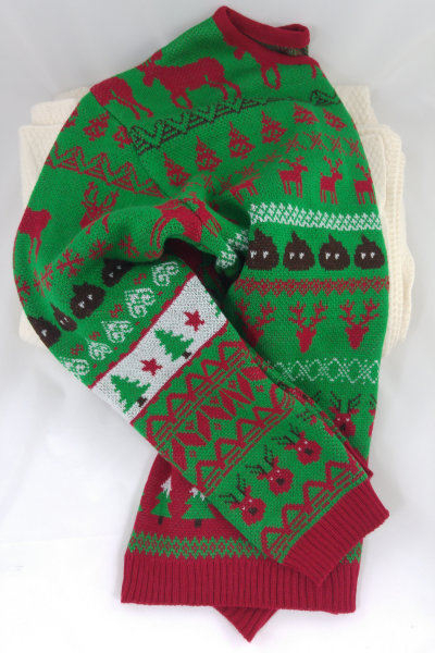 Christmas jumper green